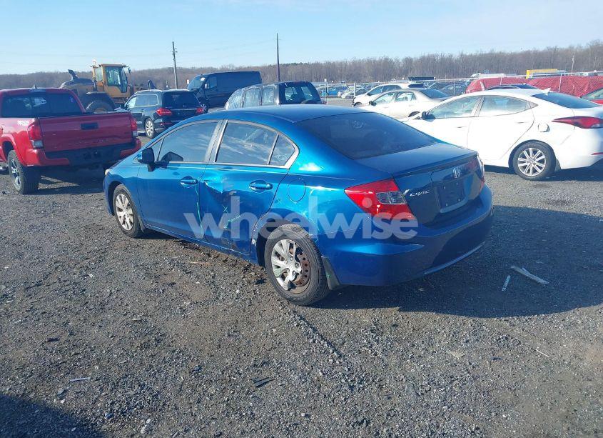 Photo 3 of 2012 Honda Civic LX (VIN 2HGFB2F59CH531461)