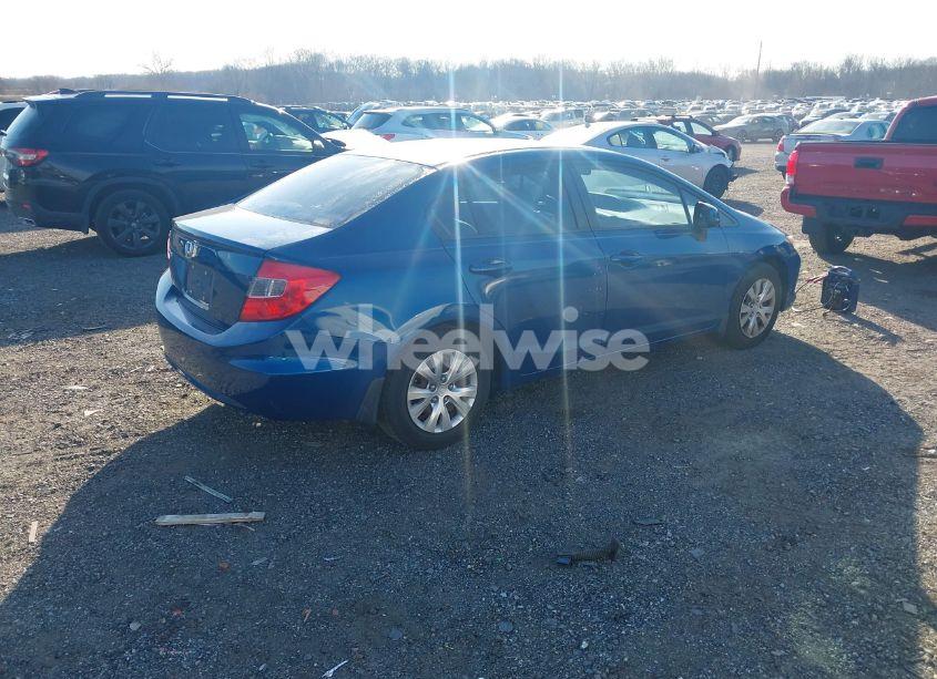 Photo 4 of 2012 Honda Civic LX (VIN 2HGFB2F59CH531461)