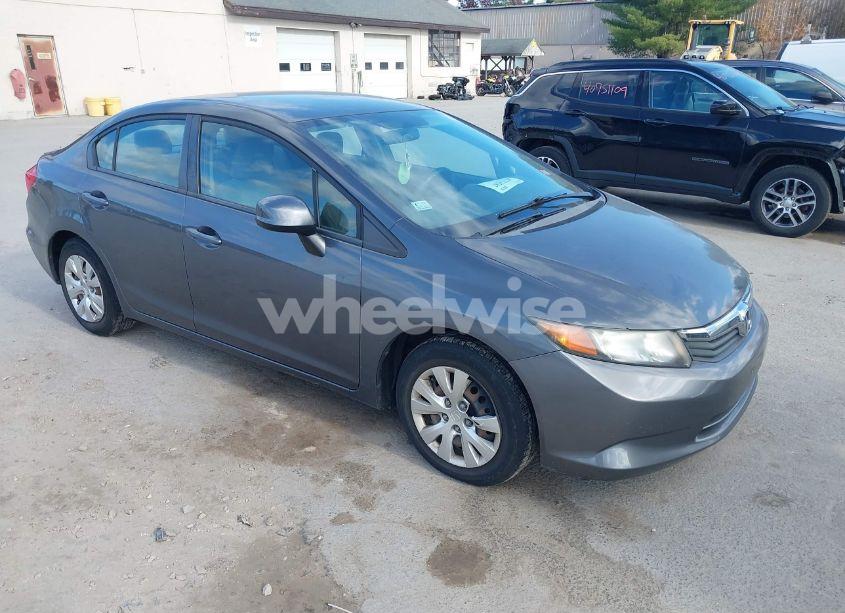 2012 Honda Civic LX (VIN 2HGFB2F59CH558160) main photo