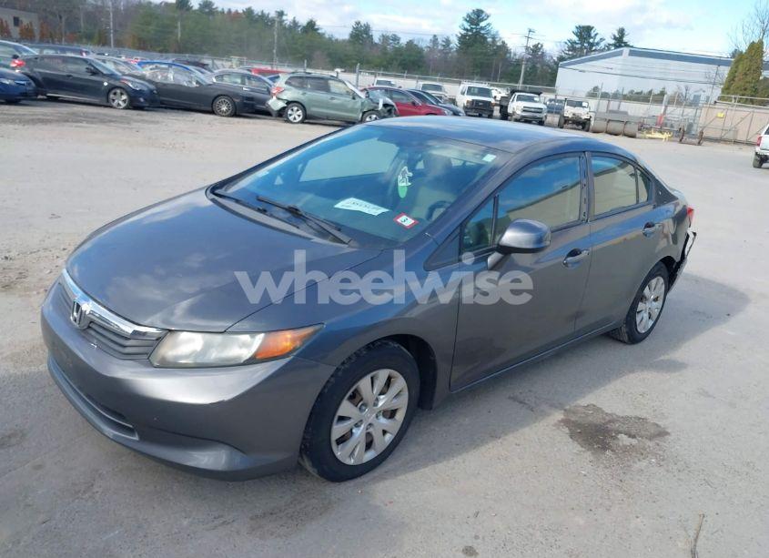 Photo 2 of 2012 Honda Civic LX (VIN 2HGFB2F59CH558160)