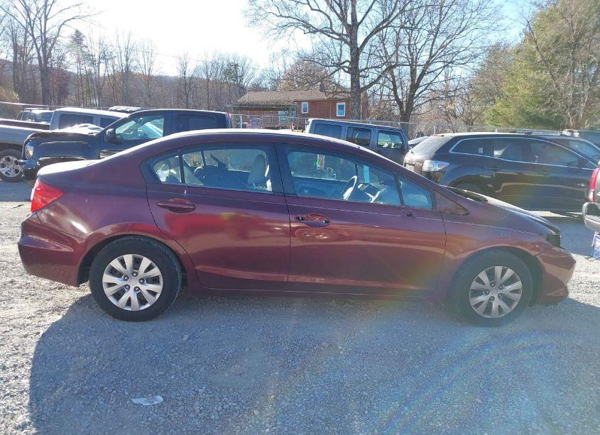 Photo 14 of 2012 Honda Civic LX (VIN 2HGFB2F59CH558966)