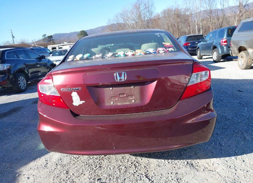 Photo 17 of 2012 Honda Civic LX (VIN 2HGFB2F59CH558966)