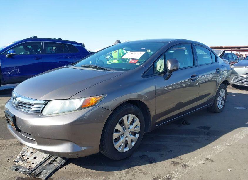 Photo 2 of 2012 Honda Civic LX (VIN 2HGFB2F59CH569336)