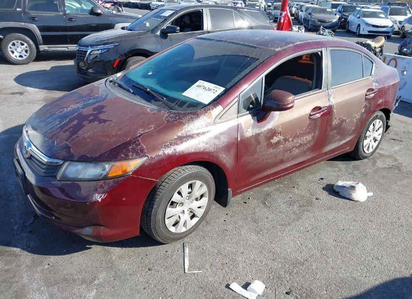 Photo 2 of 2012 Honda Civic LX (VIN 2HGFB2F59CH600231)