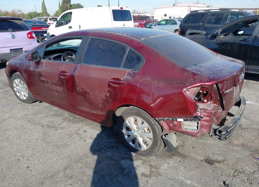 Photo 3 of 2012 Honda Civic LX (VIN 2HGFB2F59CH600231)