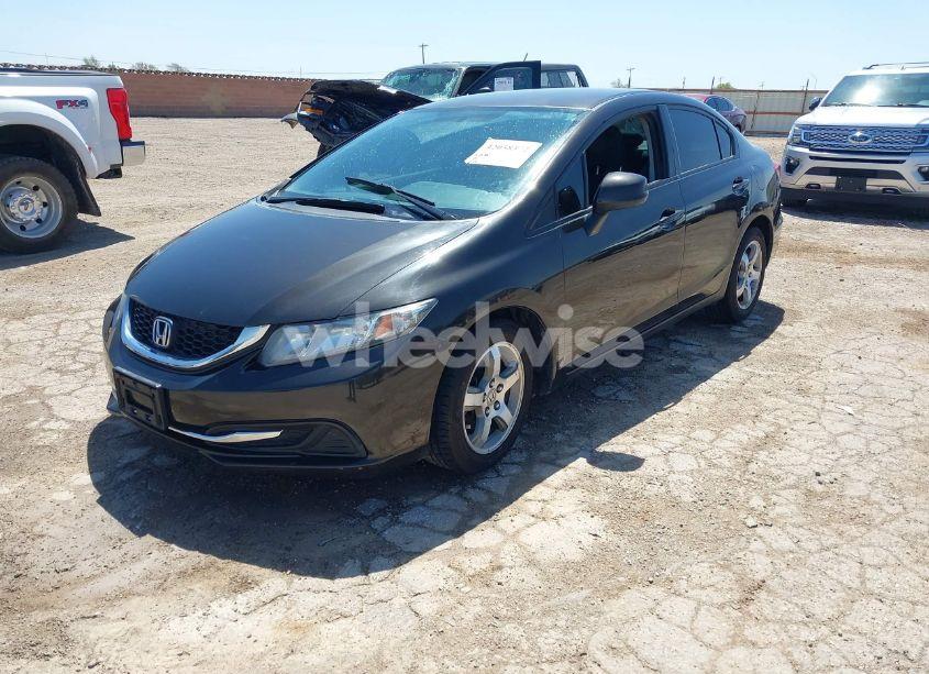 Photo 2 of 2013 Honda Civic LX (VIN 2HGFB2F59DH510790)
