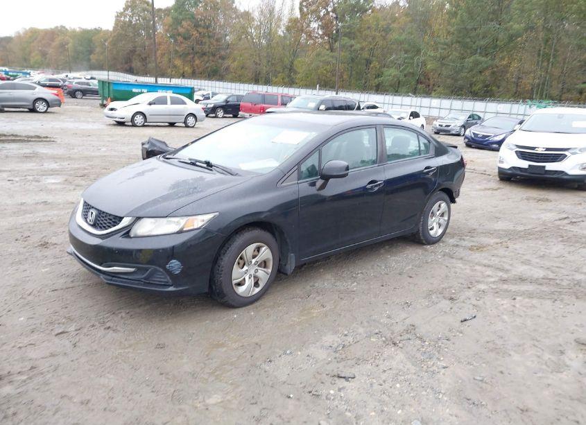 Photo 2 of 2013 Honda Civic LX (VIN 2HGFB2F59DH518114)