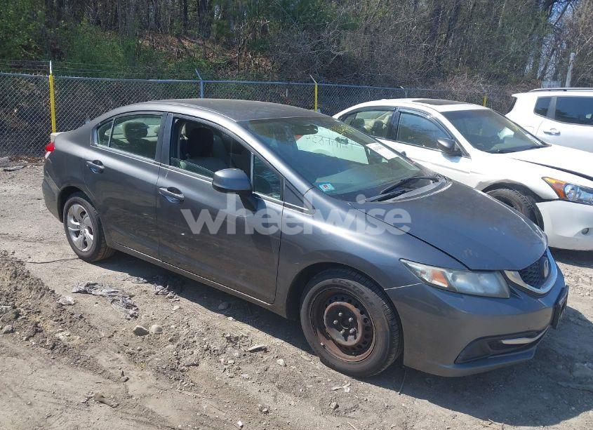 2013 Honda Civic LX (VIN 2HGFB2F59DH524429) main photo