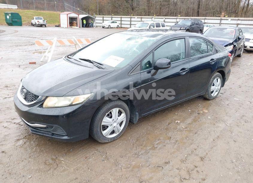 Photo 2 of 2013 Honda Civic LX (VIN 2HGFB2F59DH558404)