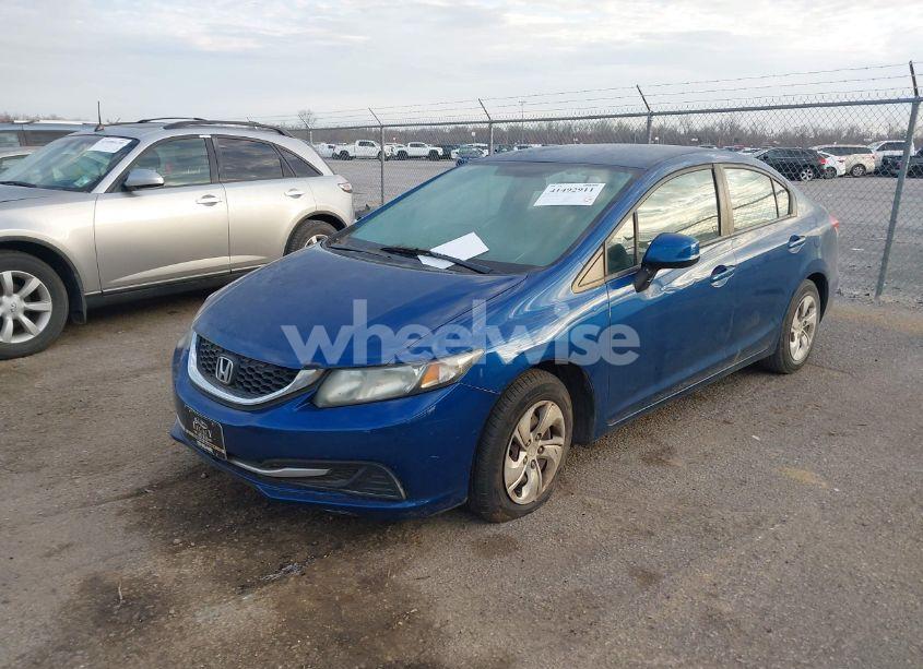 Photo 2 of 2013 Honda Civic LX (VIN 2HGFB2F59DH561206)