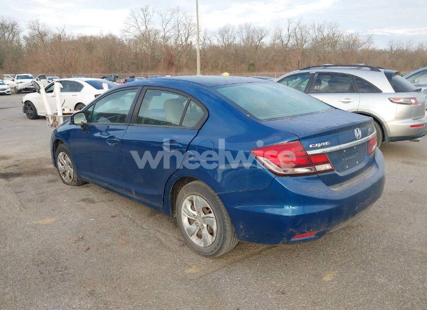 Photo 3 of 2013 Honda Civic LX (VIN 2HGFB2F59DH561206)