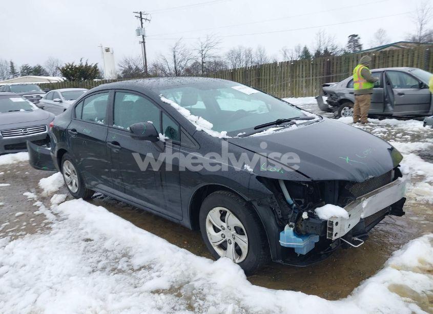 2013 Honda Civic LX (VIN 2HGFB2F59DH576000) main photo