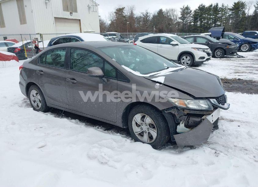 2013 Honda Civic LX (VIN 2HGFB2F59DH588891) main photo