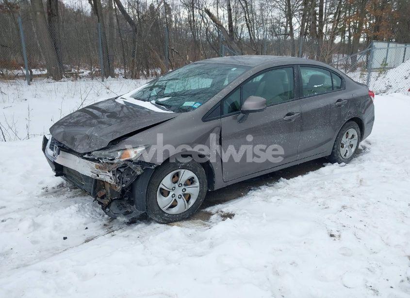 Photo 2 of 2013 Honda Civic LX (VIN 2HGFB2F59DH588891)