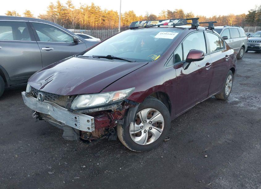 Photo 2 of 2013 Honda Civic LX (VIN 2HGFB2F59DH593234)