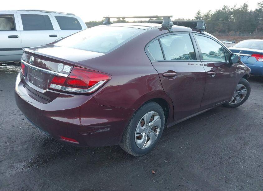 Photo 4 of 2013 Honda Civic LX (VIN 2HGFB2F59DH593234)
