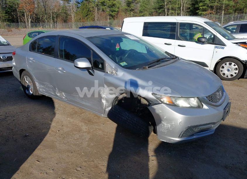 2013 Honda Civic LX (VIN 2HGFB2F59DH600876) main photo