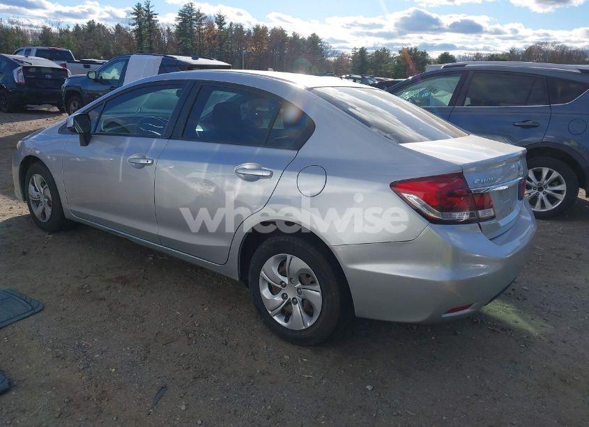 Photo 3 of 2013 Honda Civic LX (VIN 2HGFB2F59DH600876)
