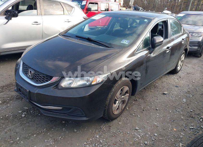 Photo 2 of 2014 Honda Civic LX (VIN 2HGFB2F59EH505042)