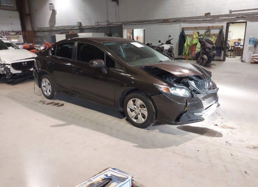2014 Honda Civic LX (VIN 2HGFB2F59EH516610) main photo