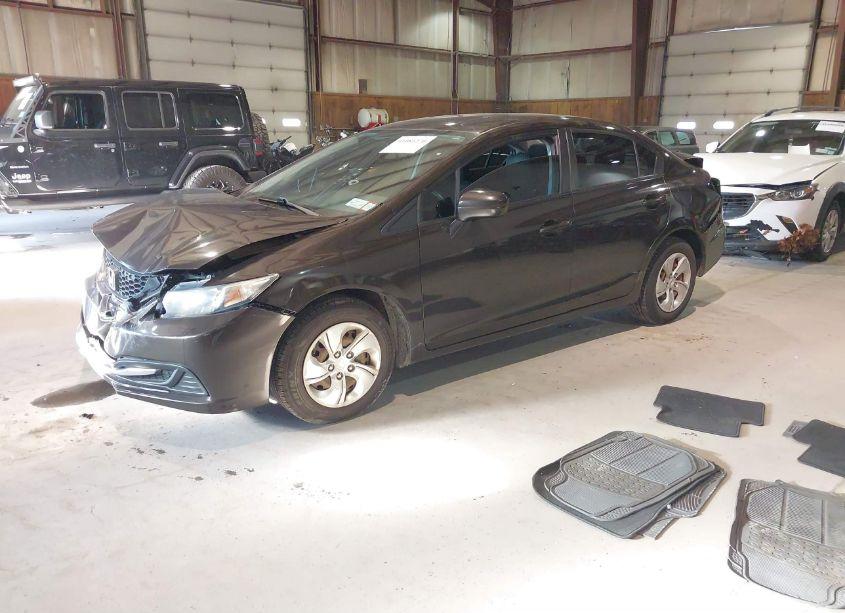 Photo 2 of 2014 Honda Civic LX (VIN 2HGFB2F59EH516610)