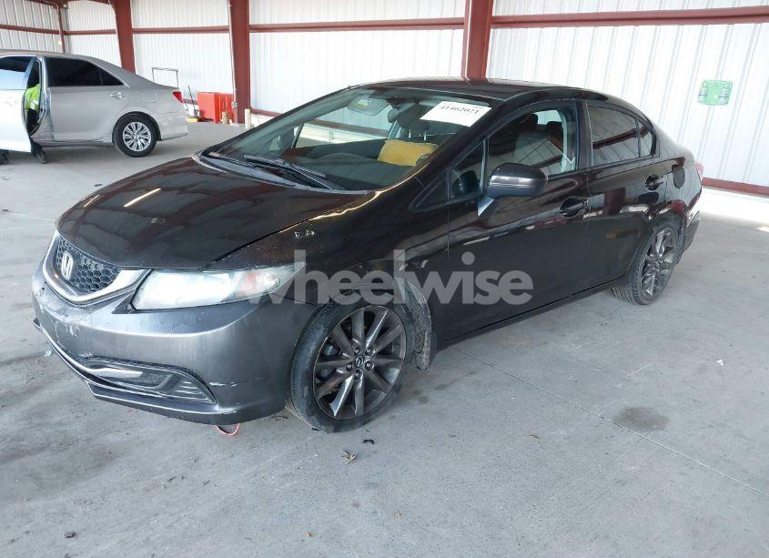 Photo 2 of 2014 Honda Civic LX (VIN 2HGFB2F59EH523220)