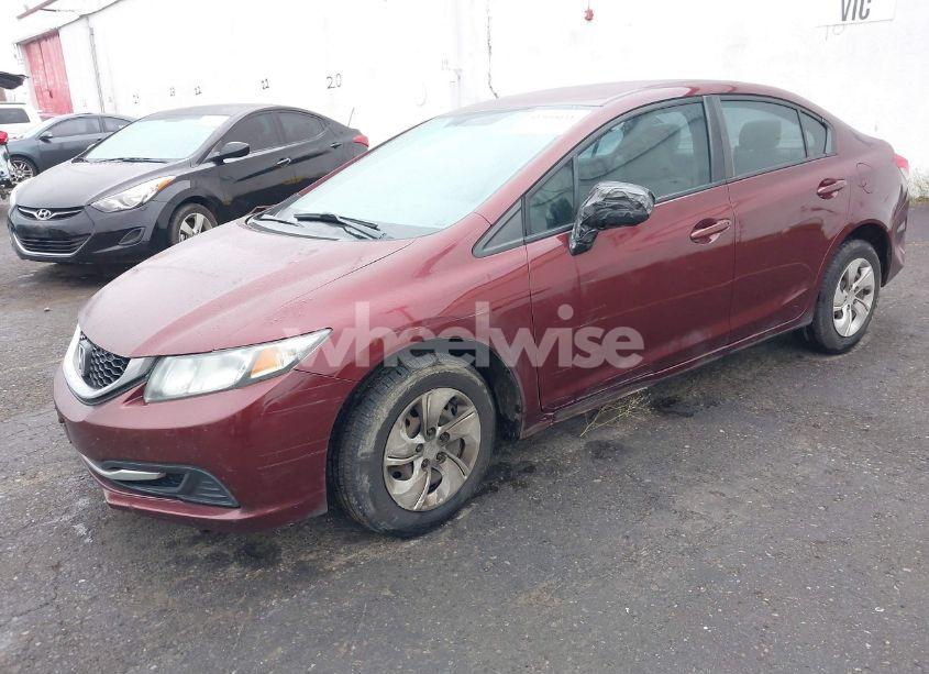 Photo 2 of 2014 Honda Civic LX (VIN 2HGFB2F59EH523332)