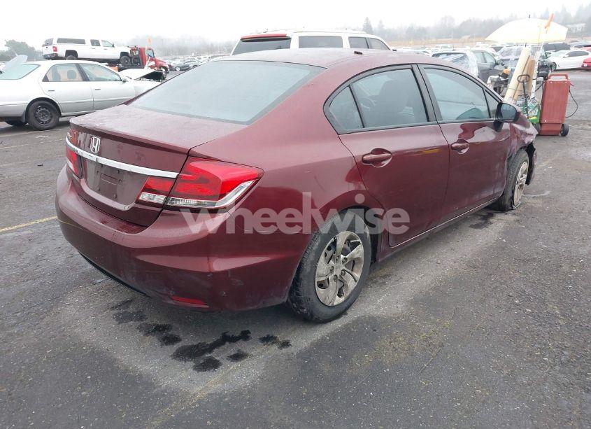 Photo 4 of 2014 Honda Civic LX (VIN 2HGFB2F59EH523332)