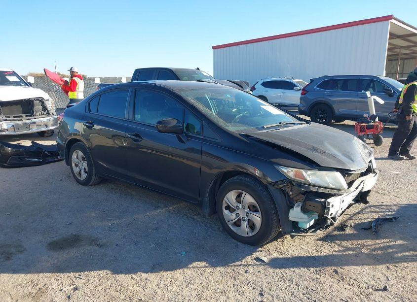 2014 Honda Civic LX (VIN 2HGFB2F59EH533021) main photo