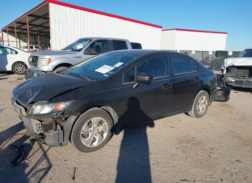 Photo 2 of 2014 Honda Civic LX (VIN 2HGFB2F59EH533021)