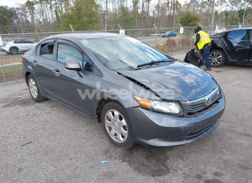 2012 Honda Civic LX (VIN 2HGFB2F5XCH302786) main photo