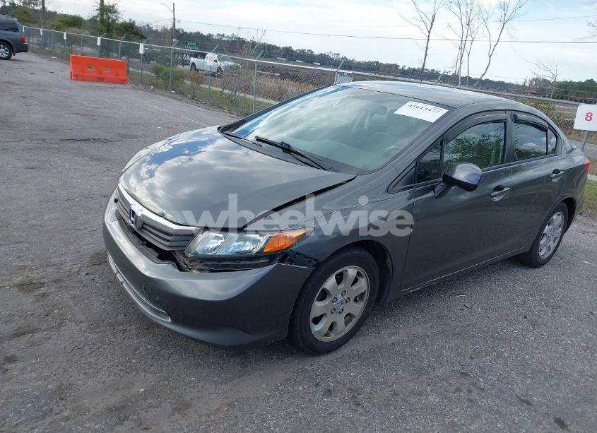Photo 2 of 2012 Honda Civic LX (VIN 2HGFB2F5XCH302786)