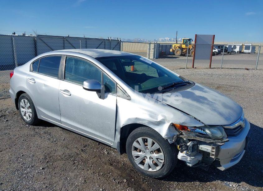 2012 Honda Civic LX (VIN 2HGFB2F5XCH321015) main photo