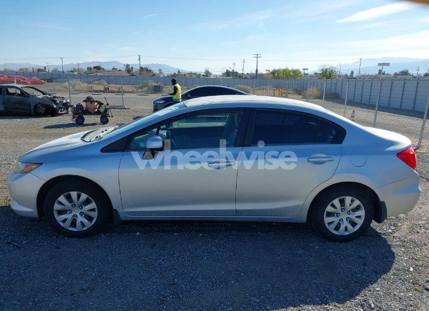 Photo 14 of 2012 Honda Civic LX (VIN 2HGFB2F5XCH321015)