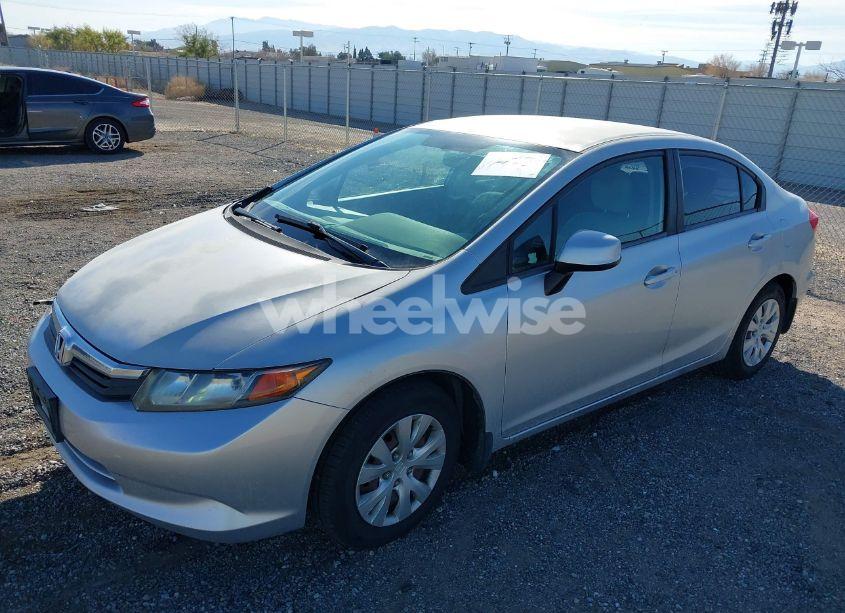 Photo 2 of 2012 Honda Civic LX (VIN 2HGFB2F5XCH321015)