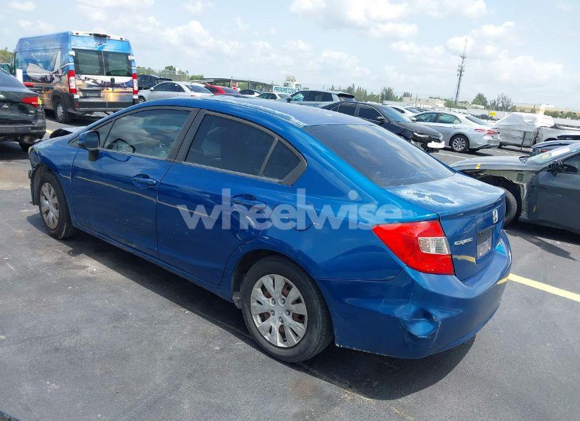 Photo 3 of 2012 Honda Civic LX (VIN 2HGFB2F5XCH536300)