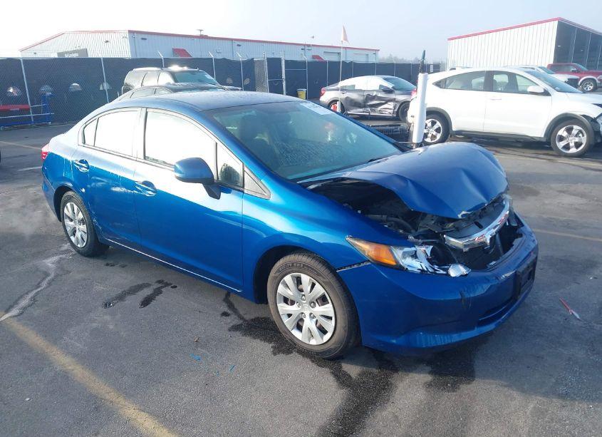 2012 Honda Civic SDN LX (VIN 2HGFB2F5XCH547491) main photo