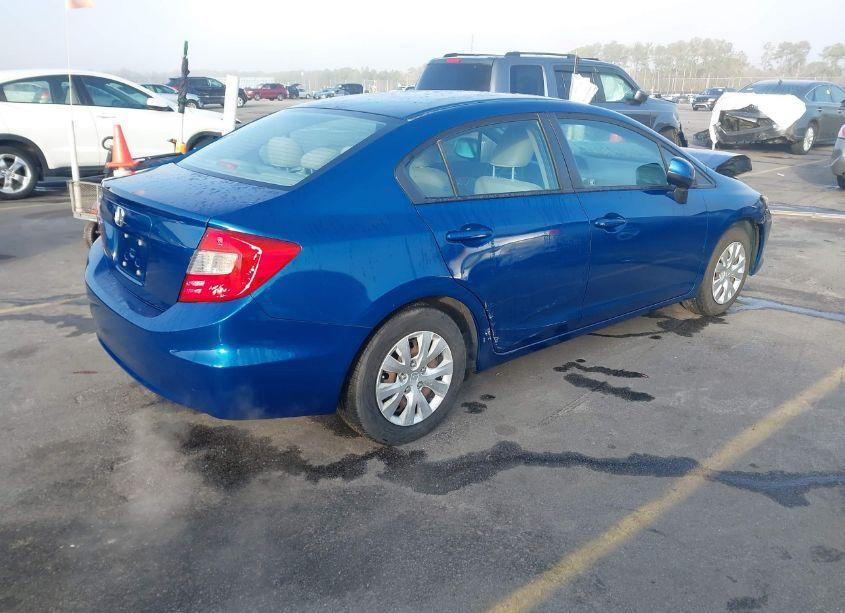 Photo 4 of 2012 Honda Civic SDN LX (VIN 2HGFB2F5XCH547491)