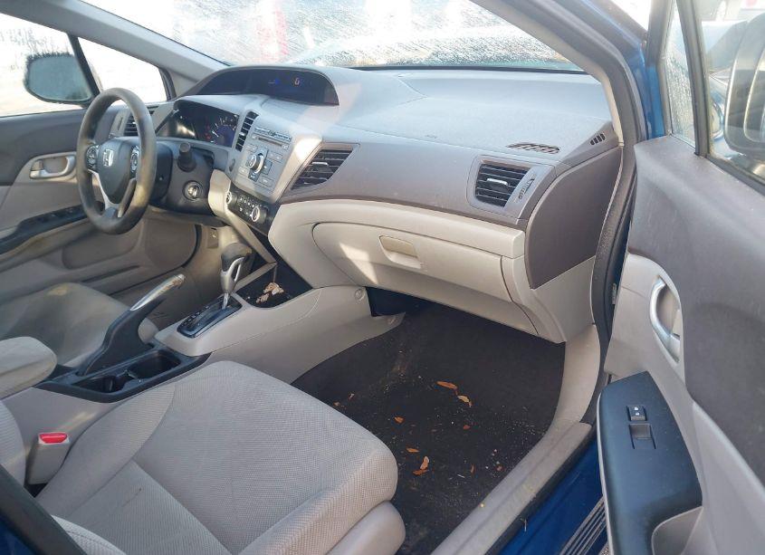 Photo 5 of 2012 Honda Civic SDN LX (VIN 2HGFB2F5XCH547491)