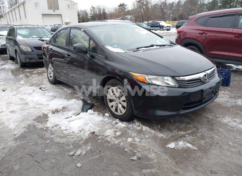 2012 Honda Civic LX (VIN 2HGFB2F5XCH560242) main photo