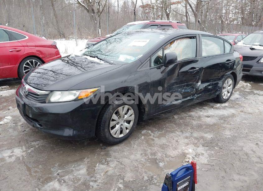 Photo 2 of 2012 Honda Civic LX (VIN 2HGFB2F5XCH560242)