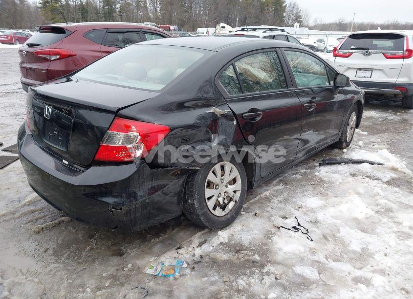 Photo 4 of 2012 Honda Civic LX (VIN 2HGFB2F5XCH560242)