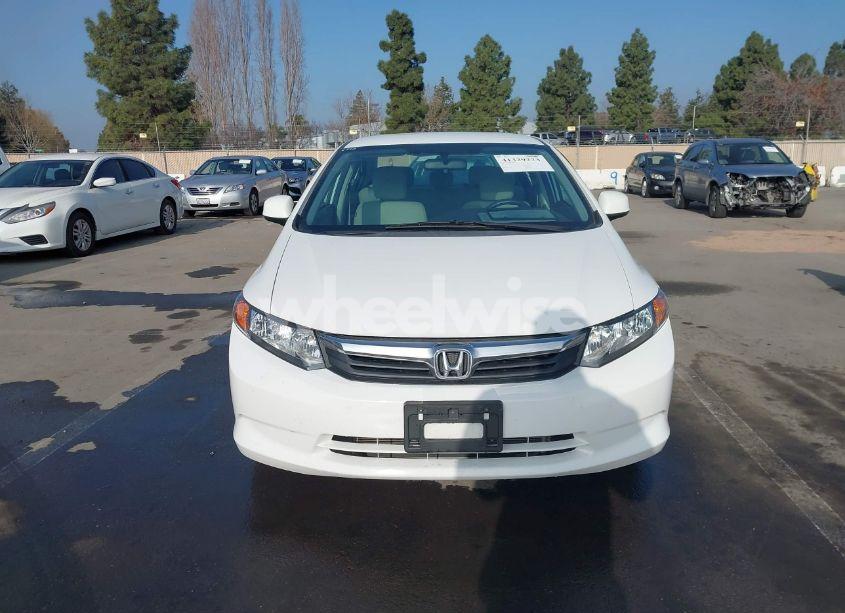 Photo 12 of 2012 Honda Civic SDN LX (VIN 2HGFB2F5XCH570513)