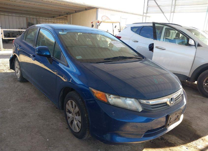 2012 Honda Civic LX (VIN 2HGFB2F5XCH572858) main photo