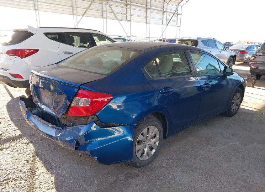 Photo 4 of 2012 Honda Civic LX (VIN 2HGFB2F5XCH572858)