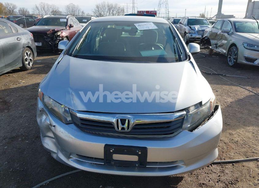 Photo 12 of 2012 Honda Civic LX (VIN 2HGFB2F5XCH584993)