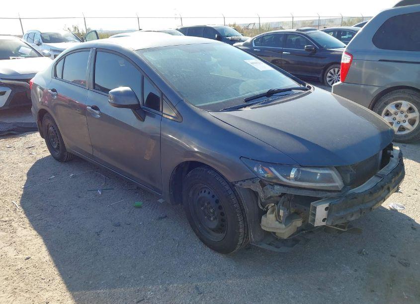 2012 Honda Civic LX (VIN 2HGFB2F5XCH595539) main photo