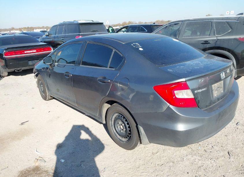 Photo 3 of 2012 Honda Civic LX (VIN 2HGFB2F5XCH595539)