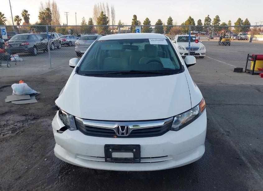 Photo 12 of 2012 Honda Civic SDN LX (VIN 2HGFB2F5XCH596500)