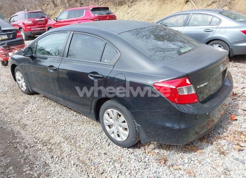 Photo 3 of 2012 Honda Civic LX (VIN 2HGFB2F5XCH610699)